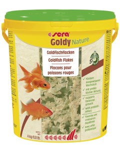 Корм для золотых рыб в хлопьях Goldy Nature 21000 мл Sera