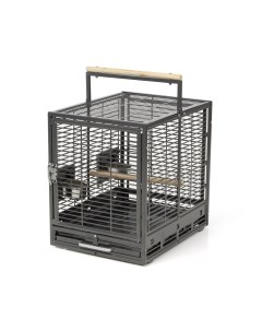 Клетка для птиц транспортировочная Cages Evo Cage Travel Platinum 47х38х46 см Montana