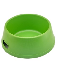 Одинарная миска для собак пластик зеленый 2 6 л Дарэлл