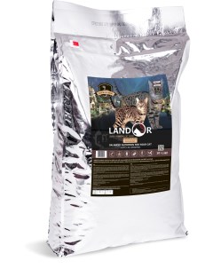 Сухой корм для кошек для стерилизованных утка с рисом 10 кг Landor