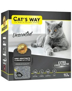 Впитывающий наполнитель бентонитовый 10 кг Cats way