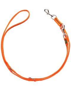 Поводок перестежка для собак Safety Grip 20 200 Soft оранжевый Hunter