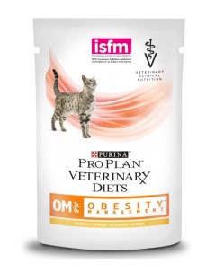 Влажный корм для кошек Purina Veterinary diets Obesity Management с курицей 85г Pro plan