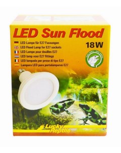 Светодиодная лампа для террариума LED Sun Flood 18 Вт Lucky reptile