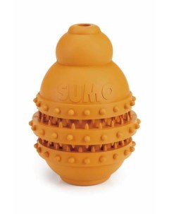 Жевательная игрушка для собак Sumo Play оранжевый длина 9 см I.p.t.s.