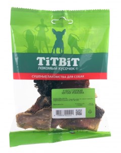 Лакомство для собак рубец говядина 40г Titbit