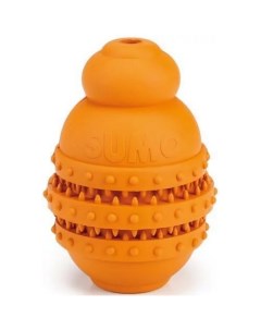Жевательная игрушка для собак Sumo Play оранжевый длина 6 см I.p.t.s.