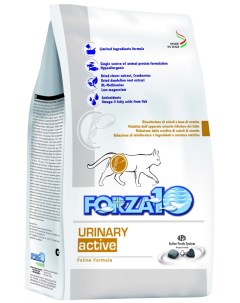 Сухой корм для кошек Urinary Active при мочекаменной болезни 2 шт по 1 5 кг Forza10