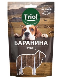 Лакомство для собак PLANET FOOD Баранина рубец 30г Триол