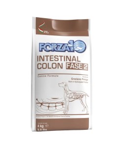 Сухой корм для собак Intestinal Intestinal Colitis fase II sacco рыба 4кг Forza10