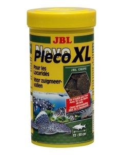 Корм для кольчужных сомов NovoPleco XL из водорослей чипсы 250 мл Jbl