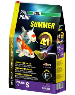 Корм для прудовых рыб ProPond Summer S чипсы 6 л Jbl