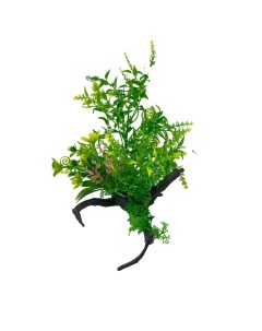 Искусственное аквариумное растение с корягой 00112880 12х22 см Ripoma