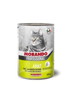 Консервы для кошек Professional говядина 400г Morando