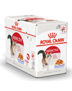 Влажный корм для кошек Feline Breed Nutrition Instinctive мясо 12шт по 85г Royal canin