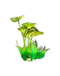 Растение искусственное аквариумное 10 5 х 10 5 х 14 см Пижон аква