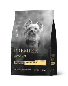 Корм для собак малых пород индейка 3 кг Premier