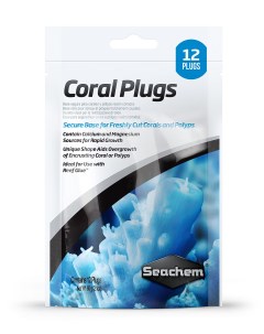 Удобрение для аквариумных растений Coral Plugs 12шт Seachem
