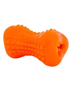 Жевательная игрушка для собак Yumz M косточка массажная для десен оранжевая 11 5 см Rogz