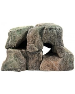 Камень для аквариума Гранит 1103 полиэфирная смола 33х13х22 см Deksi