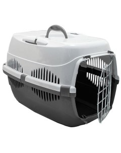 Контейнер для кошек и собак Дарэлл Спутник 33x49x32см серый Zoom®
