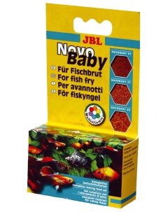 Корм для рыб NovoBaby порошок 3 шт по 10 мл Jbl