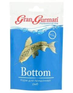 Корм для рыб Gran Gurman Bottom гранулы 25 г Зоомир