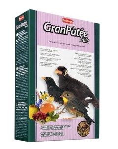 Сухой корм для насекомоядных птиц GranPatee fruits 1000 г Padovan