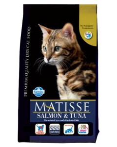 Сухой корм для кошек Matisse лосось и тунец 0 4кг Farmina