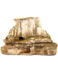 Декорация для аквариума для террариума Каньон 803 натуральный камень 33х1х22 см Deksi