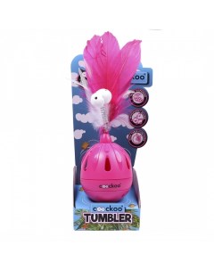 Интерактивная игрушка для кошек Tumbler пластик розовый 19 5 см Ebi