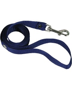 Универсальный поводок для собак текстиль синий красный длина 3 м Зооник