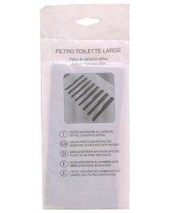 Фильтр угольный для туалета ROMEO OLIVER 20х5 5см Mp-bergamo
