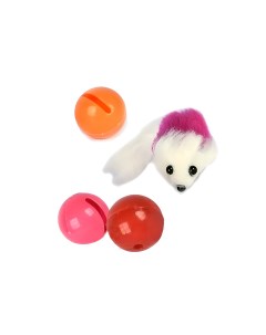 Набор игрушек для кошек 3 звенящих шарика и мышка Adel cat
