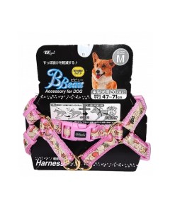 Шлейка Premium Pet Japan Буржуа для собак До 6 кг 28 41 см Розовый Japan premium pet