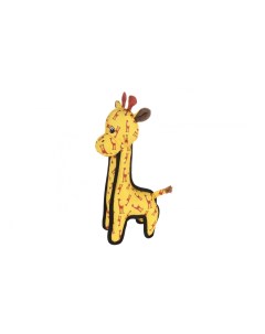 Игрушка для собак Жираф с пищалкой желтый 33 5 х 14 х 9 см Flamingo