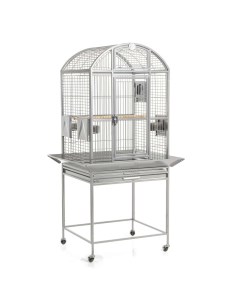 Клетка для птиц Cages Finca Dome светло серая 77х72х150 см Montana