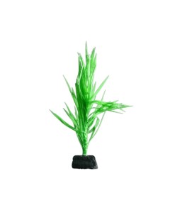 Растение силиконовое аквариумное светящееся в темноте 7 х 12 5 см зелёное Nobrand