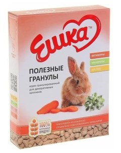 Сухой корм для декоративных кроликов 400 г Ешка