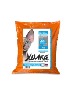 Сухой корм для кошек для стерилизованных из рыбы и риса 7 кг Холка