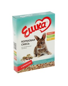 Кормовая смесь для декоративных кроликов с арахисом 450 г Ешка