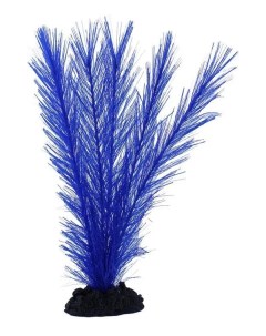 Искусственное растение для аквариума Перистолистник синий 20 см пластик шелк Prime