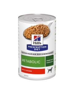 Консервы для собак PD Metabolic для снижения и контроля веса с курицей 370 г Hill`s