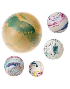 Апорт для собак Мяч резиновый жесткий разноцветный длина 5 см Ferplast
