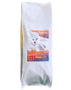 Сухой корм для собак Primero Лосось с индейкой 12 кг Дайкорм