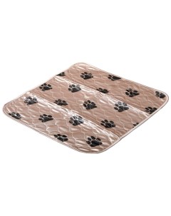 Пеленка для кошек и собак многоразовая бежевый 53 x 53 см V.i.pet