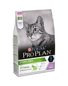 Сухой корм для кошек для стерилизованных индейка 3 кг Pro plan