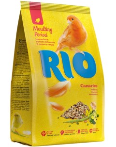 Сухой корм для канареек CANARIES в период линьки 8 шт по 500 г Rio