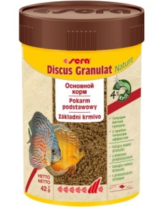 Корм для рыб DISCUS GRANULAT гранулы 100 мл Sera