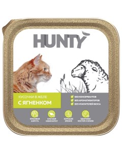 Консервы для кошек ягненок 100г Hunty